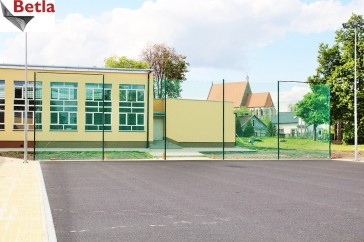 Siatki Sulechów - Siatka na ogrodzenie szkolnego boiska, polipropylenowa dla terenów Sulechowa